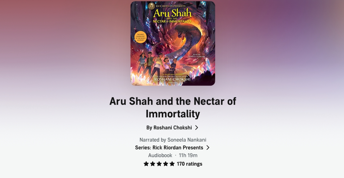 Five Reasons Why I Love the Aru Shah Series